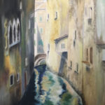 VENICE1  / oil on canvas / painted by Chris Yake